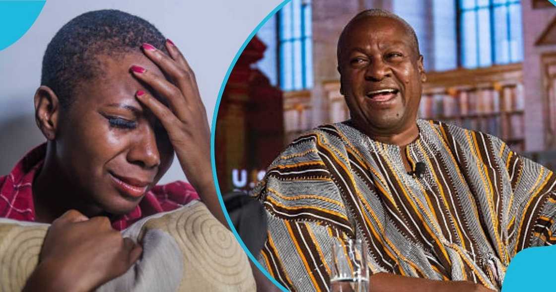 Mahama, NDC, NPP, Ghanaian lady, 2024 Ghana election Mahama, NDC, NPP, Ghanaian lady, 2024 Ghana election