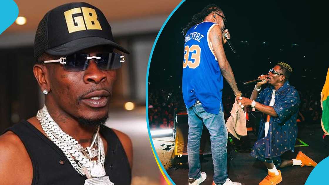 Shatta Wale, Shatta Wale in Jamaica, Jamaican patois, Ghanaian musician, Jamaican artistes, Vybz Kartel's concert