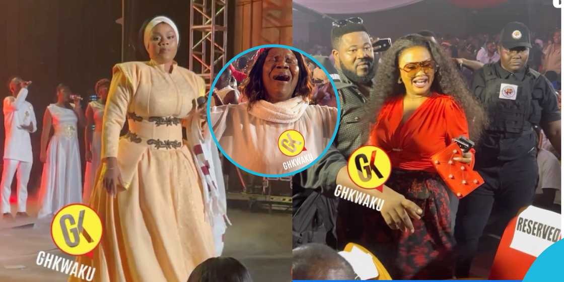 Empress Gifty and Nana Ama McBrown Empress Gifty and Nana Ama McBrown