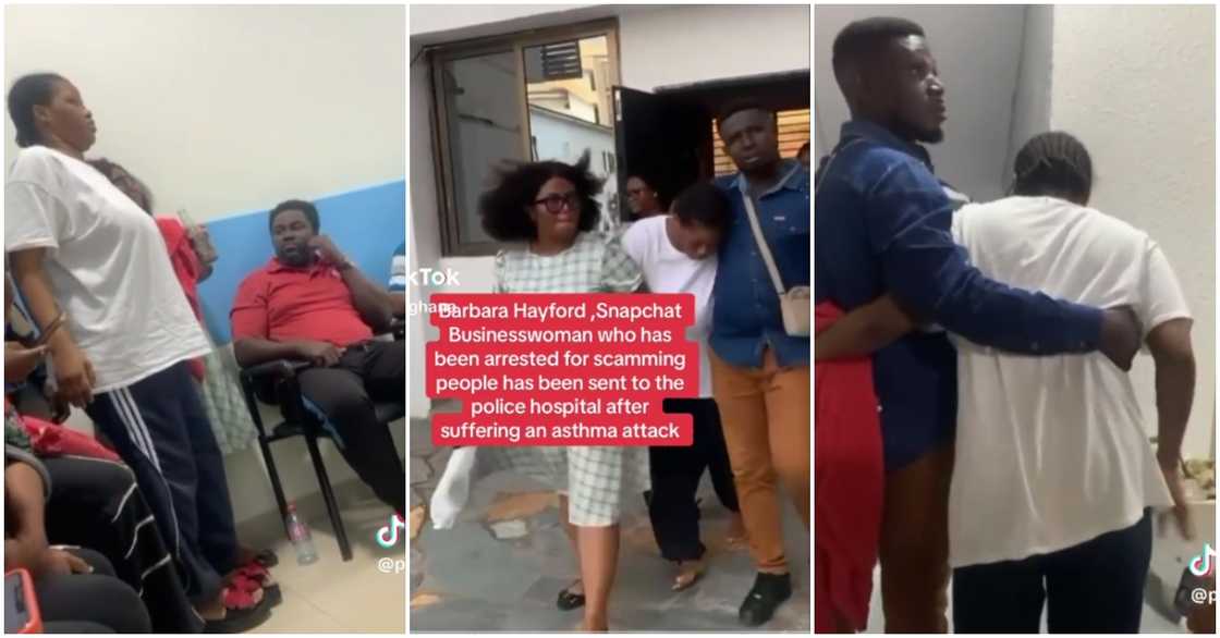 Barbara Hayford at Lakeside Police Station Barbara Hayford at Lakeside Police Station