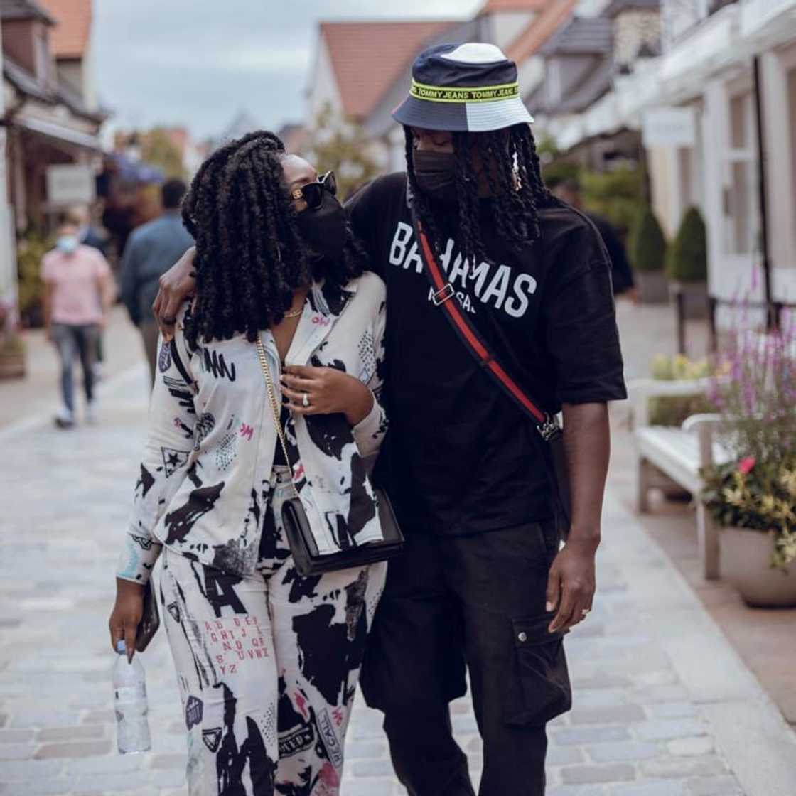 Stonebwoy and wife, Dr Louisa Stonebwoy and wife, Dr Louisa