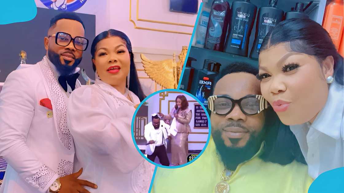 Agradaa, Agradaa's husband, Agradaa and her husband, Angel Asiamah, Agradaa's church, Father's Day Agradaa, Agradaa's husband, Agradaa and her husband, Angel Asiamah, Agradaa's church, Father's Day