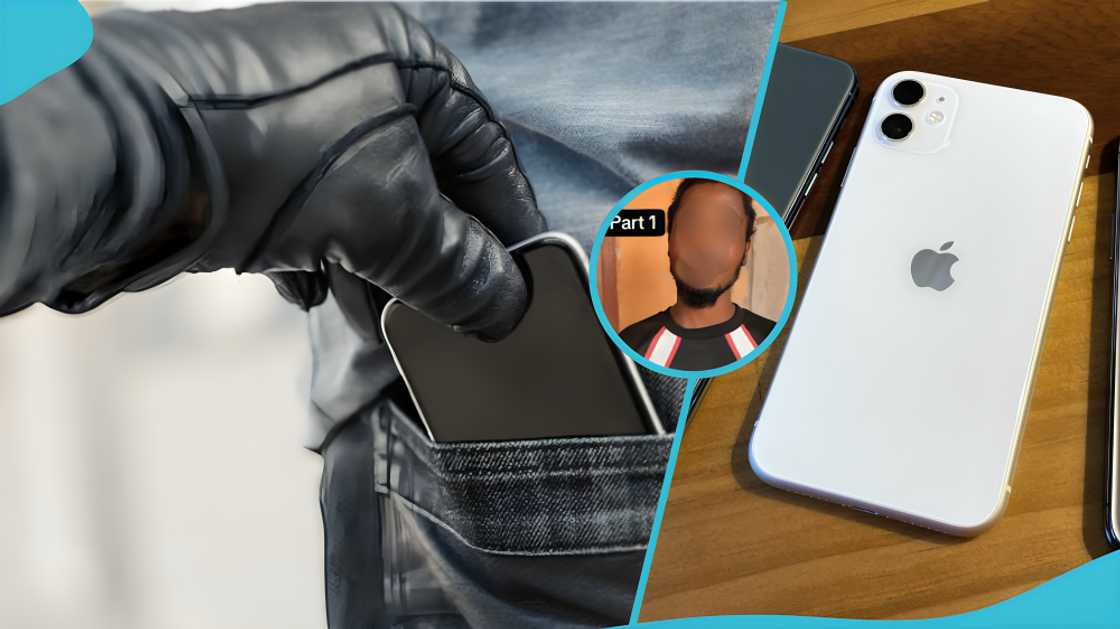 Kwashey Boy Caught Trying to Sell iPhone 11 for Gh¢700 at Circle, Video Sparks Reactions