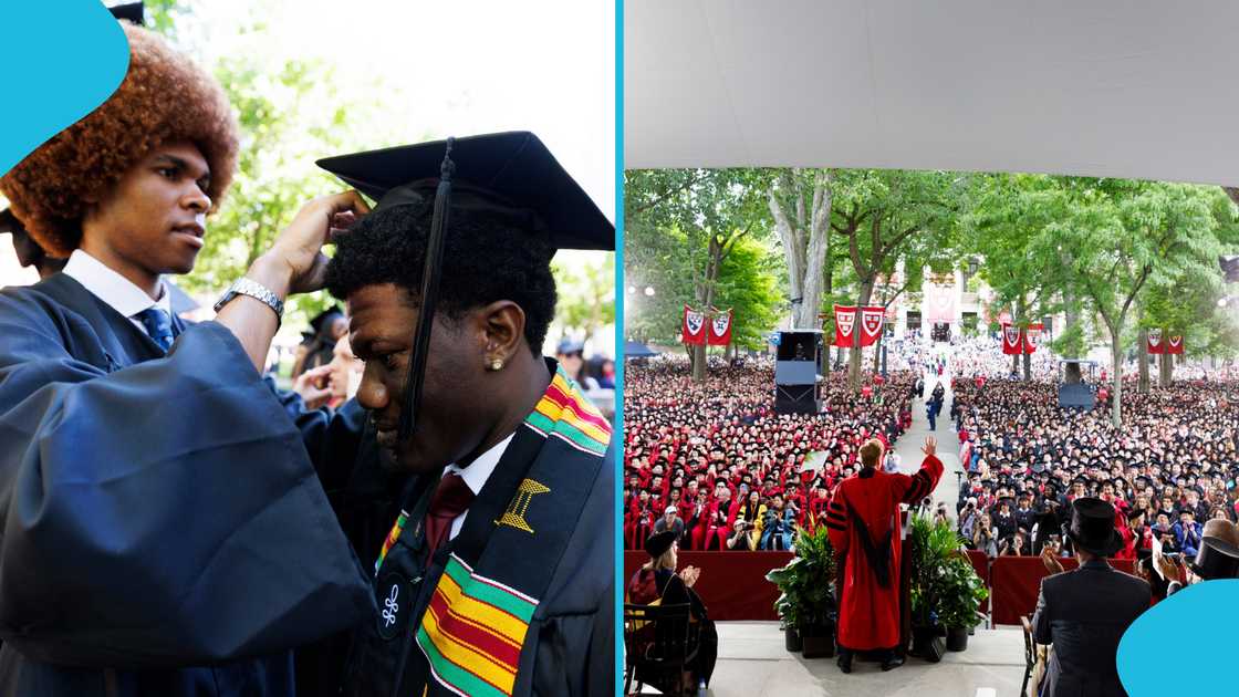 Harvard University, Ghanaians in Harvard, Ivy League, Graduation.