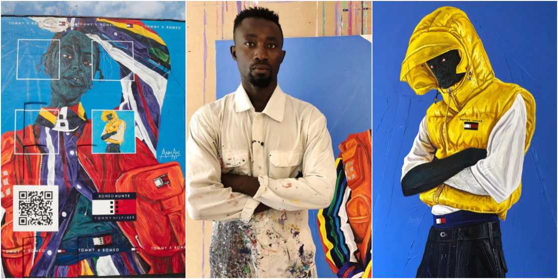 Annan Affotey: Ghanaian muralist lands major deal with Tommy Hilfiger for a new mural project Annan Affotey: Ghanaian muralist lands major deal with Tommy Hilfiger for a new mural project