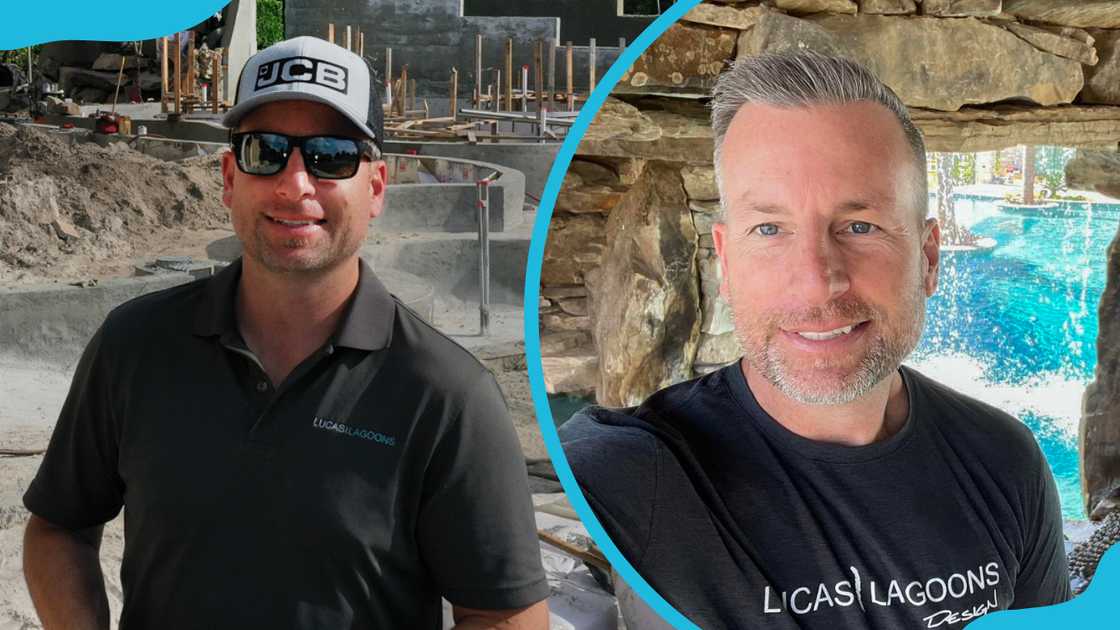 Lucas Congdon poses for photos alongside his projects Lucas Congdon poses for photos alongside his projects