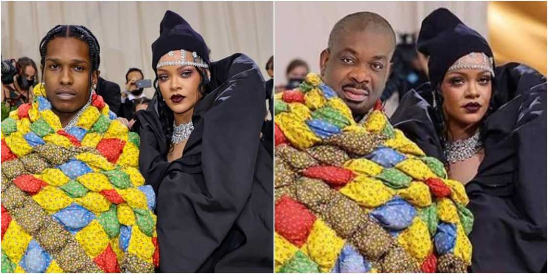 Don Jazzy, Rihanna and ASAP Rocky Don Jazzy, Rihanna and ASAP Rocky