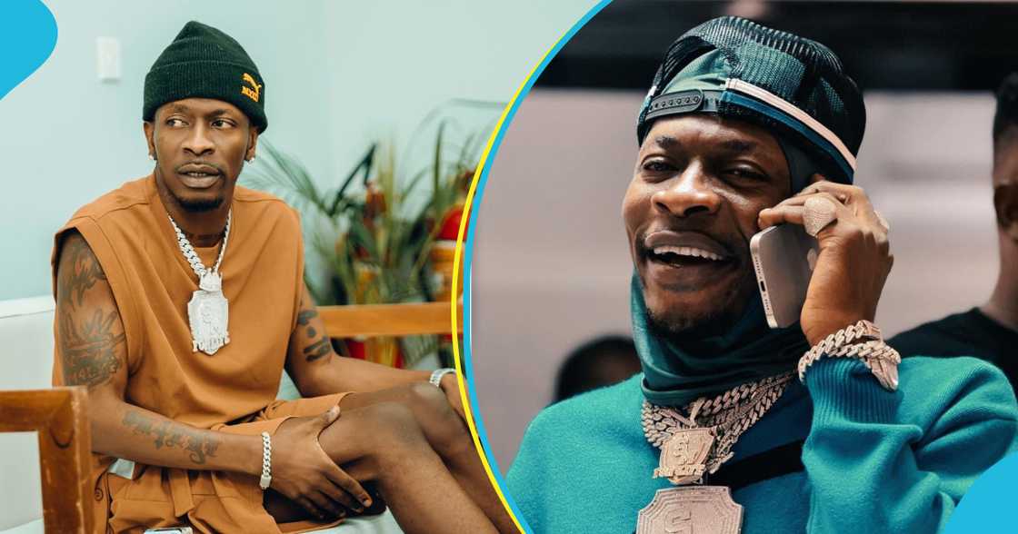 Shatta Wale: Dancehall Artiste Shades Ghanaian Musicians With His 8K Diamonds Chain Shatta Wale: Dancehall Artiste Shades Ghanaian Musicians With His 8K Diamonds Chain