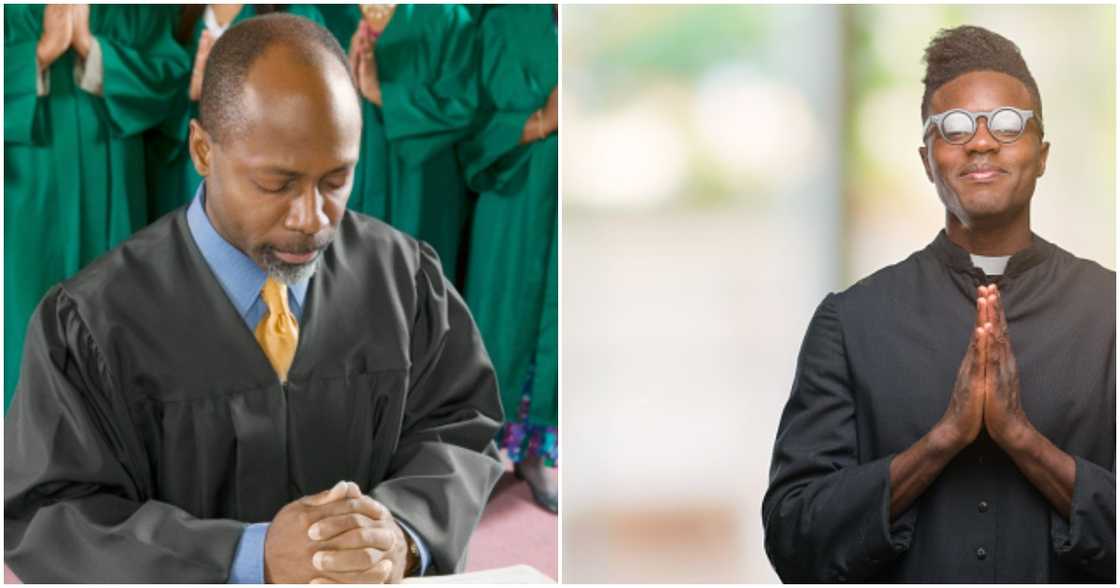 Pastors praying Pastors praying