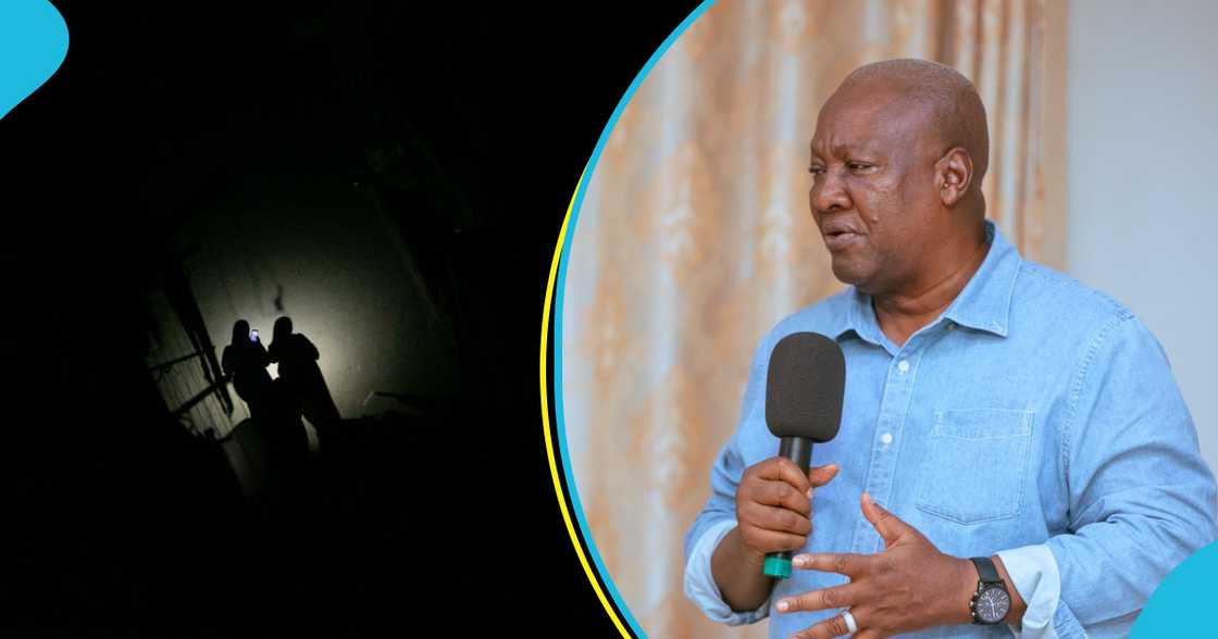 Mahama speaks on dumsor Mahama speaks on dumsor