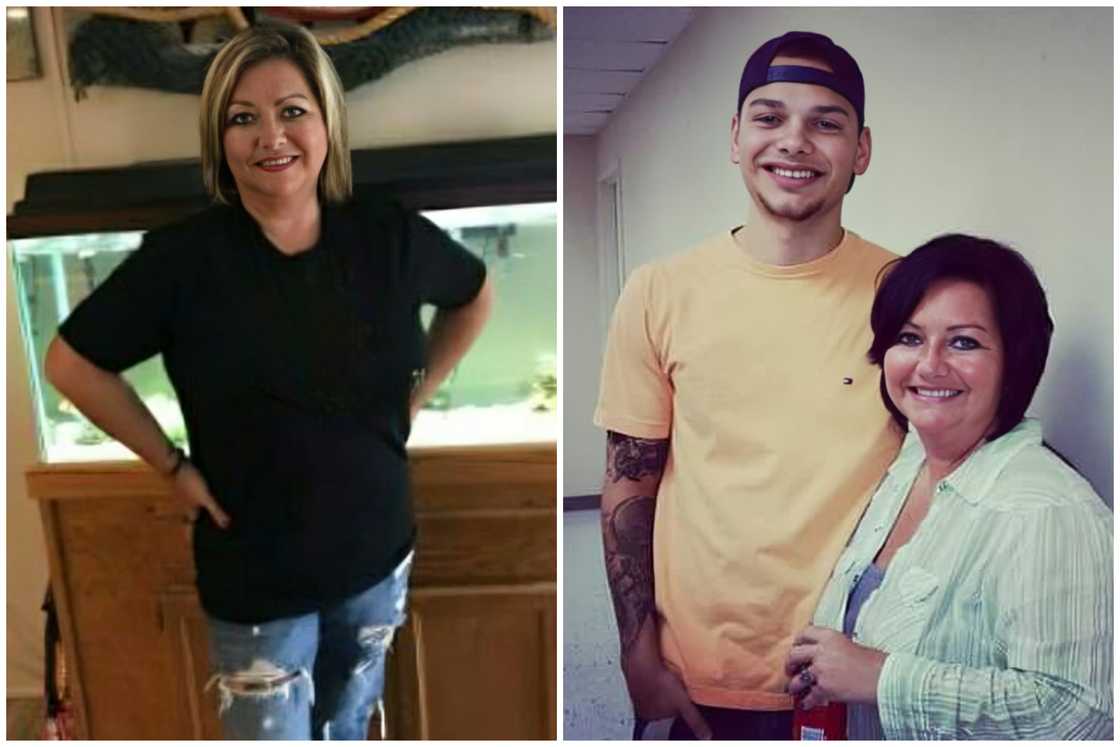 Kane Brown and his mom