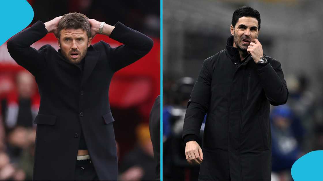 Arsenal vs Manchester United, Premier League showdown, Arsenal title race, Manchester United top four, injury updates Arsenal, Mikel Arteta press conference, Michael Carrick coaching, player absentees, Arsenal vs Manchester United match preview.
