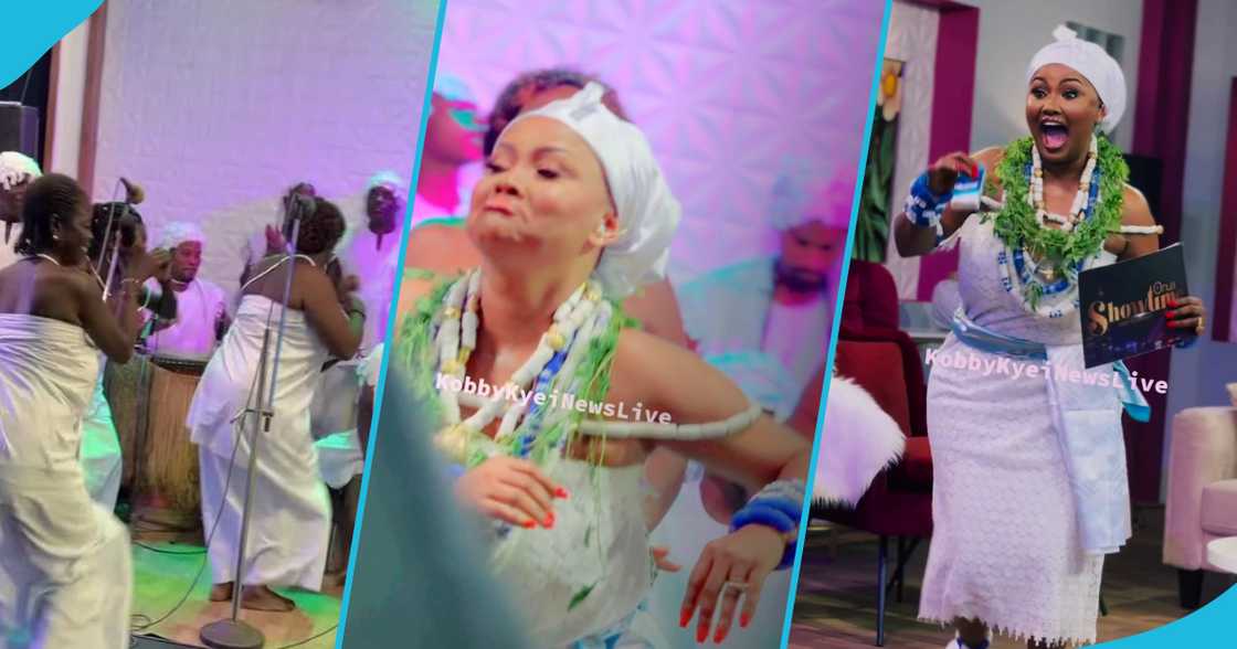 Nana Ama McBrown in Ga attire Nana Ama McBrown in Ga attire