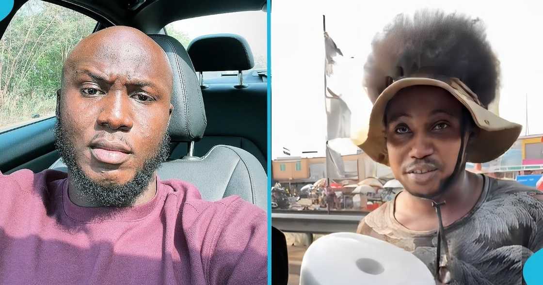 Horic Ampofo, Ghanaian businessman, philanthropist, street hawker, donates money. Horic Ampofo, Ghanaian businessman, philanthropist, street hawker, donates money.