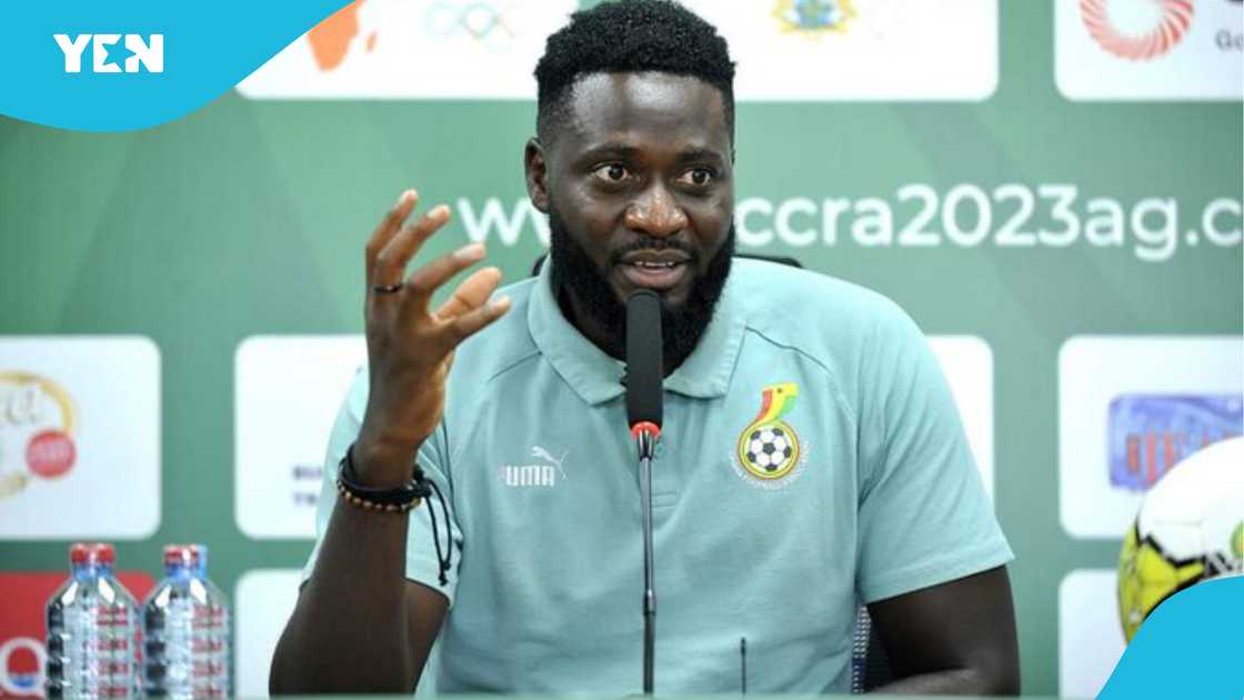 Desmond Offei shares World Cup ambition. Desmond Offei shares World Cup ambition.