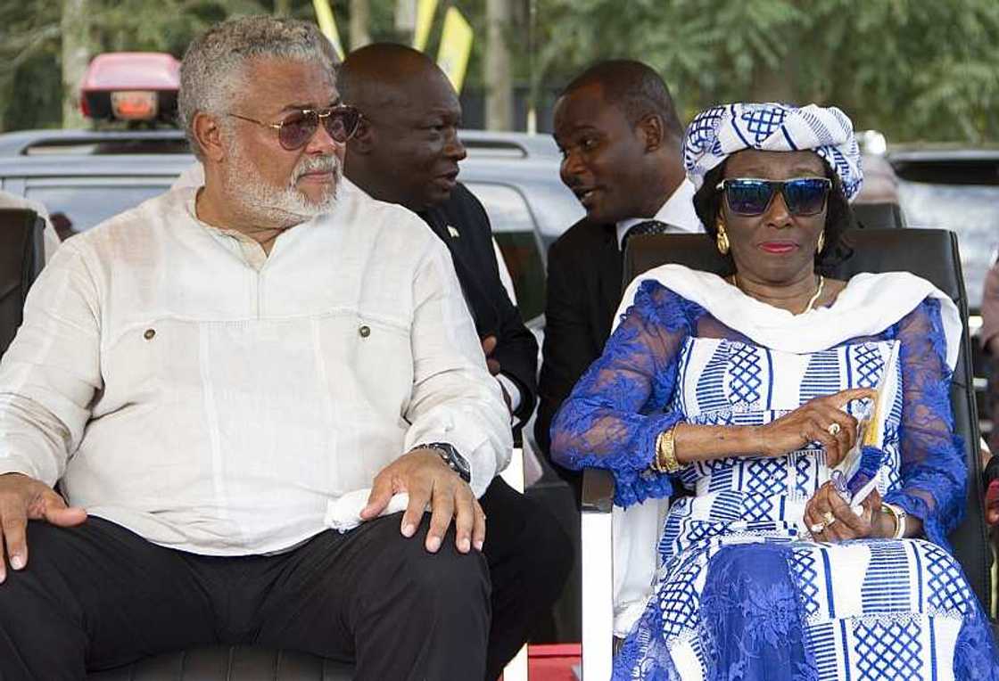 Photos of Late JJ Rawlings and his wife Nana Konadu which show they were inseperable Photos of Late JJ Rawlings and his wife Nana Konadu which show they were inseperable
