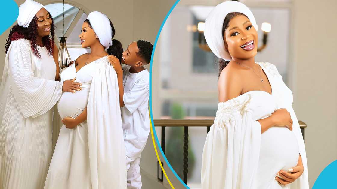 Akuapem Poloo, Baby Bump, pregnancy pictures, Son, Mudassir Muhammed Yakubu, Akuapem Poloo's husband Akuapem Poloo, Baby Bump, pregnancy pictures, Son, Mudassir Muhammed Yakubu, Akuapem Poloo's husband