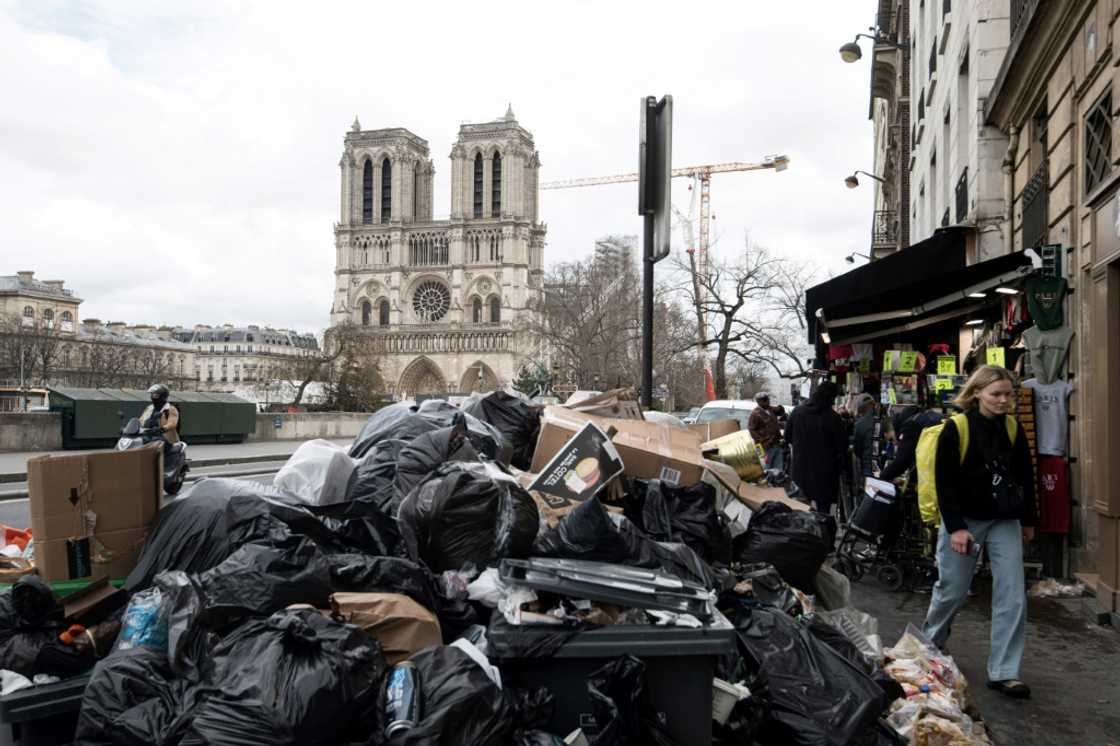 Paris municipal garbage collectors have been on strike since last week Paris municipal garbage collectors have been on strike since last week