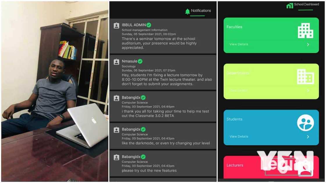 With the app, getting information on campuses is easier. With the app, getting information on campuses is easier.