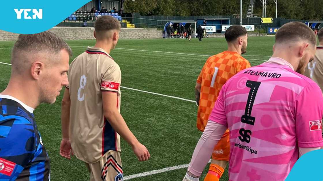 football match abandoned, England non-league fight, goalkeeper punches fan, Avro vs Kidsgrove brawl, Northern Premier League West Division, Vestacare Stadium incident, Kidsgrove Athletic goalkeeper, Avro FC news, football violence England