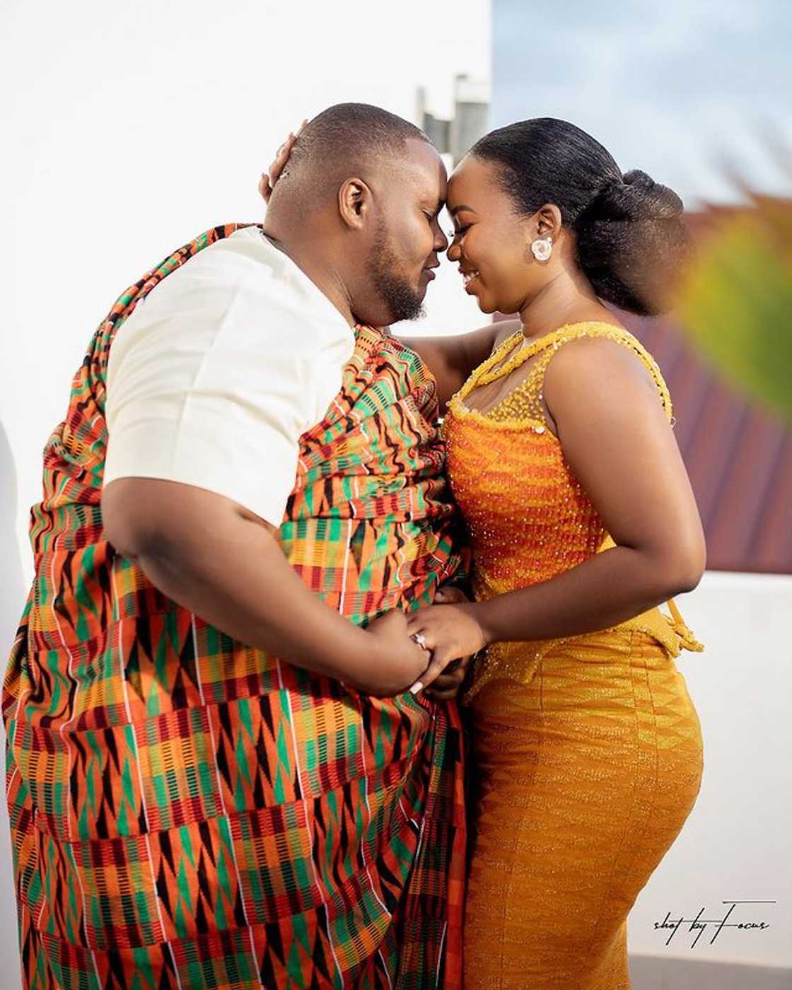 Plus-Size Ghanaian Groom Shares Emotional Story About Lovely Bride Warms Heart On Instagram. Plus-Size Ghanaian Groom Shares Emotional Story About Lovely Bride Warms Heart On Instagram.