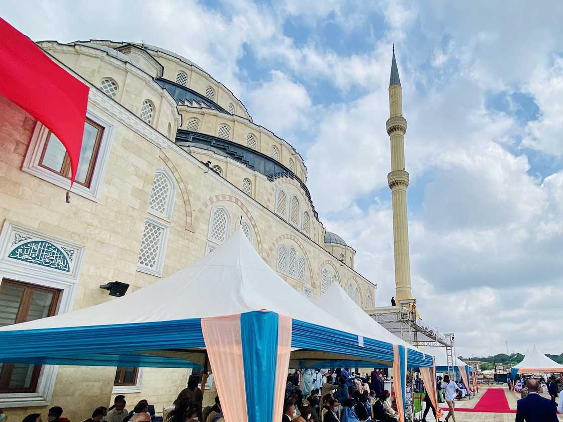 Akufo-Addo Commissions Ghana's National Mosque; Chief Imam, other dignitaries grace Occasion