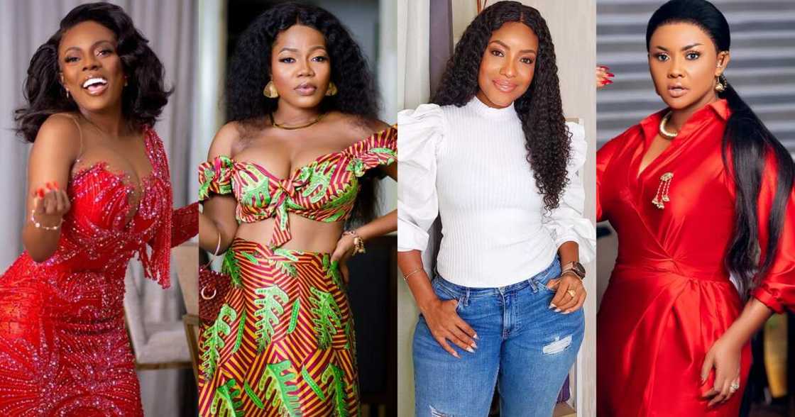 Nana Aba, Mzbel, Joselyn Dumas, McBrown Nana Aba, Mzbel, Joselyn Dumas, McBrown