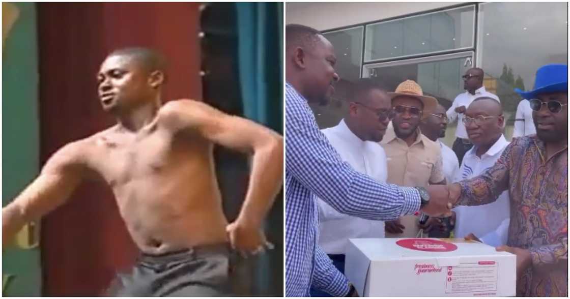 Abeiku Santana's old video and his recent video at Despite's birthday Abeiku Santana's old video and his recent video at Despite's birthday