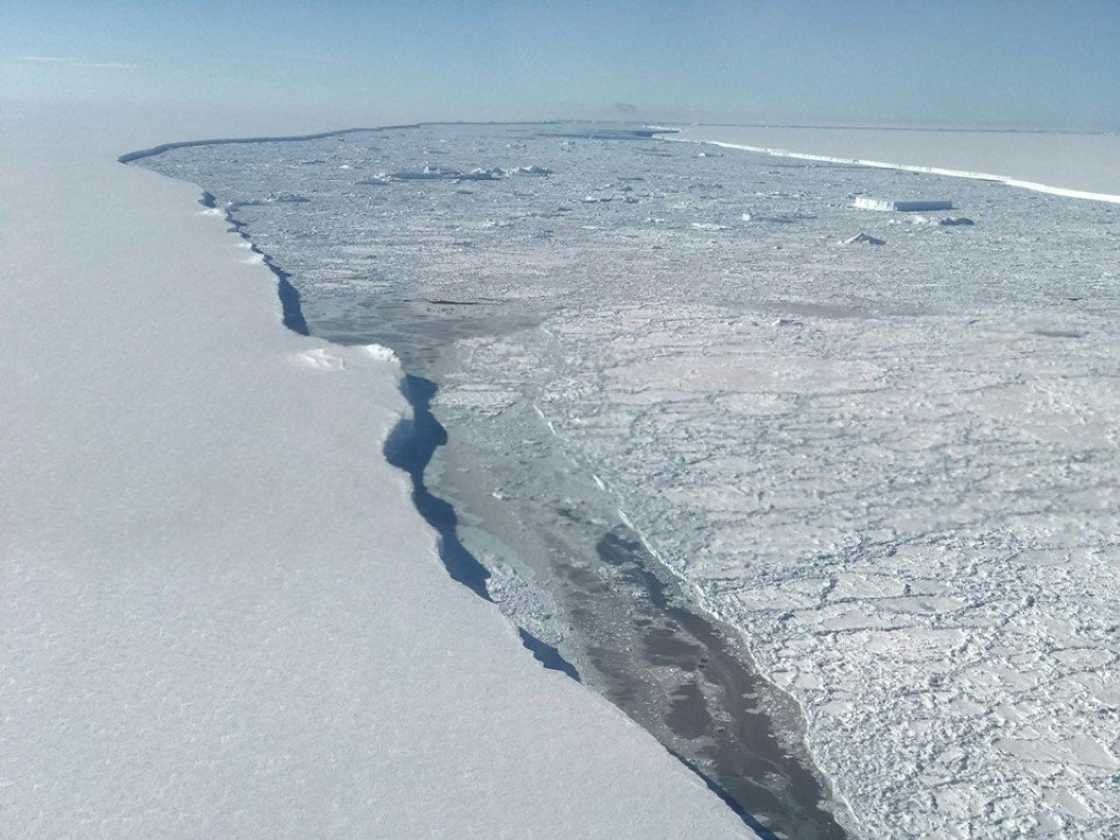 The A-68 iceberg was one of the largest ever observed The A-68 iceberg was one of the largest ever observed