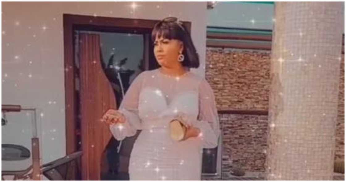 A Ghanaian celebrity steps out of her home in style A Ghanaian celebrity steps out of her home in style