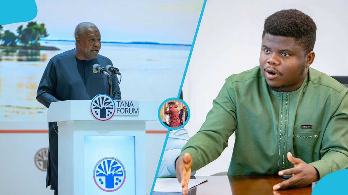 Wode Maya, President Mahama, Wode Maya Mahama hug, Ghanaian diaspora, Russia-Africa Summit, Ghanaian YouTuber, John Dramani Mahama Wode Maya, President Mahama, Wode Maya Mahama hug, Ghanaian diaspora, Russia-Africa Summit, Ghanaian YouTuber, John Dramani Mahama