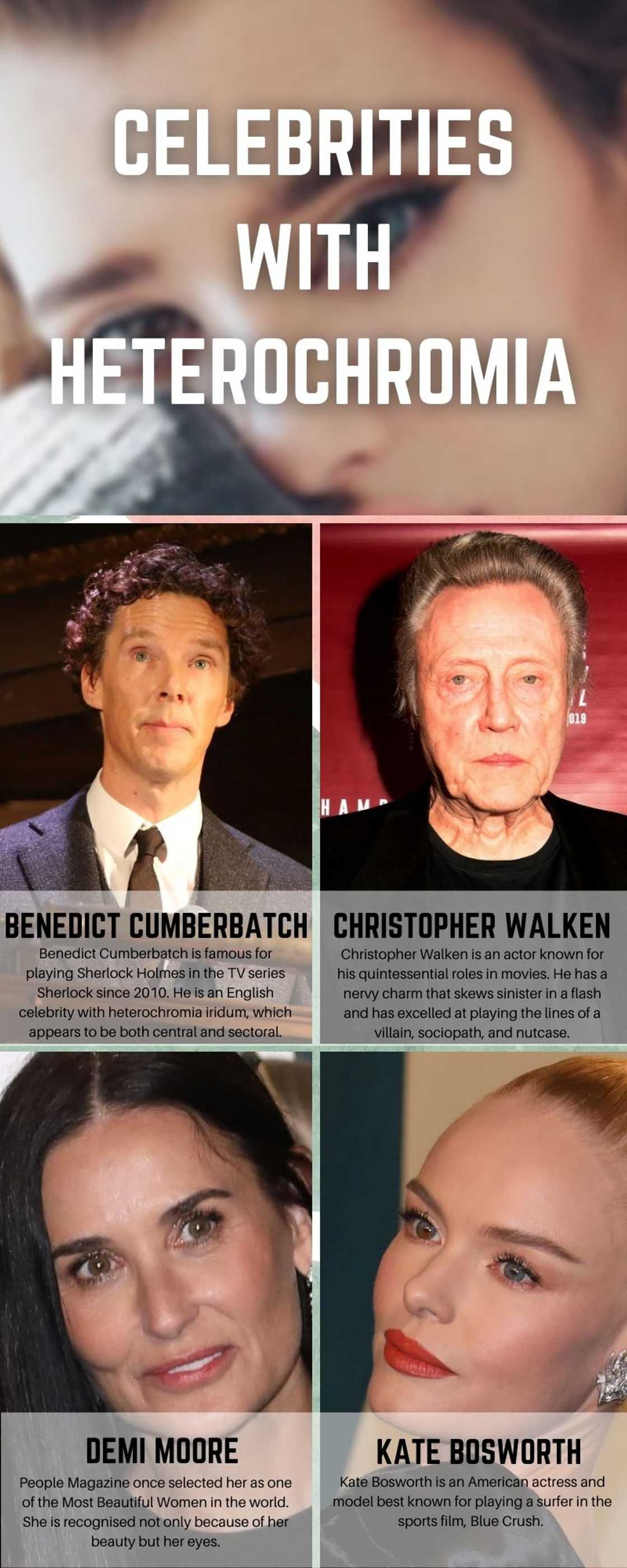 celebrities with heterochromia celebrities with heterochromia