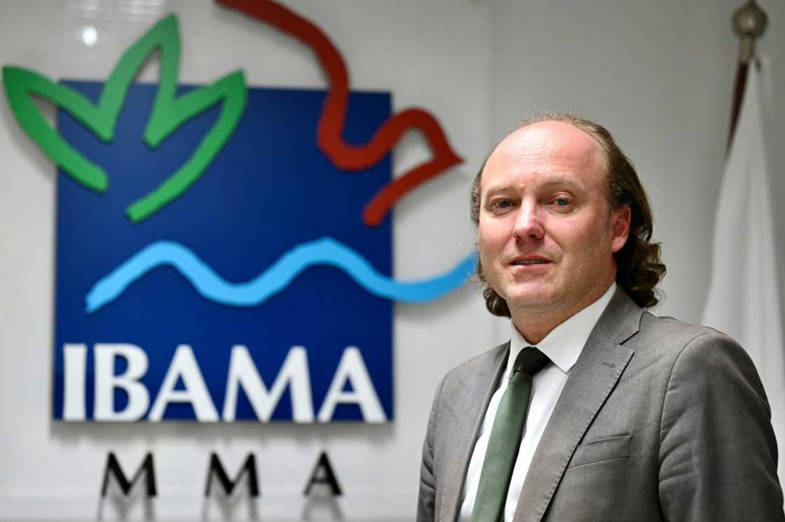 The president of the Brazilian Institute of the Environment and Renewable Natural Resources (IBAMA), Rodrigo Agostinho, said it is an uphill battle finding firesetters and punishing them The president of the Brazilian Institute of the Environment and Renewable Natural Resources (IBAMA), Rodrigo Agostinho, said it is an uphill battle finding firesetters and punishing them