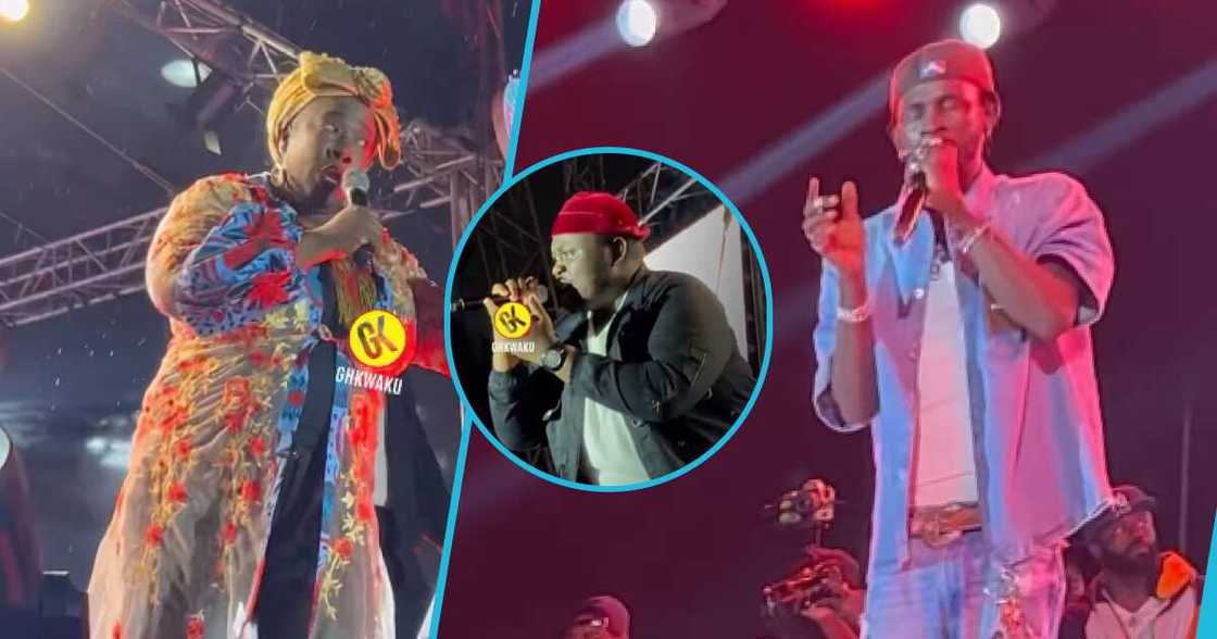 Photos of Black Sherif, BigIvy, and CJ Biggerman. Photos of Black Sherif, BigIvy, and CJ Biggerman.