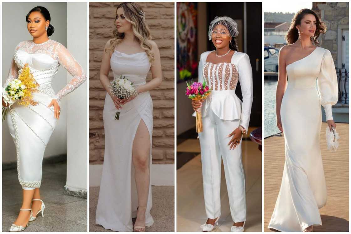 Civil wedding dress Civil wedding dress