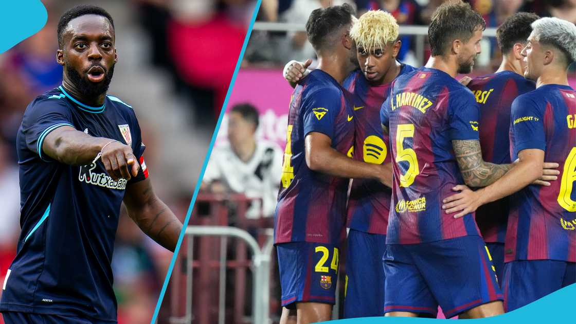 Inaki Williams, FC Barcelona, Nico Williams, Athletic Club. Inaki Williams, FC Barcelona, Nico Williams, Athletic Club.