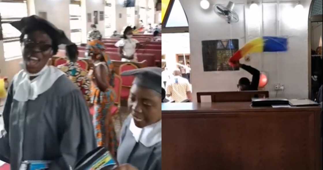 Church choir sings Hearts of Oak anthem as chorus on Sunday after Kotoko victory