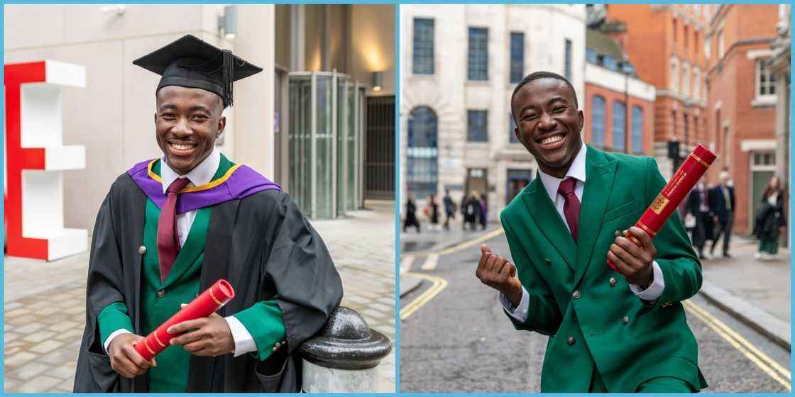 Young Ghanaian man bags Master’s degree from LSE: “Dream come true” Young Ghanaian man bags Master’s degree from LSE: “Dream come true”