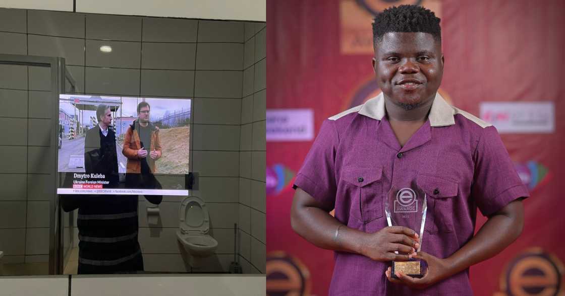 Top Ghanaian YouTuber, Wode Maya announce owing a washroon with TV Top Ghanaian YouTuber, Wode Maya announce owing a washroon with TV