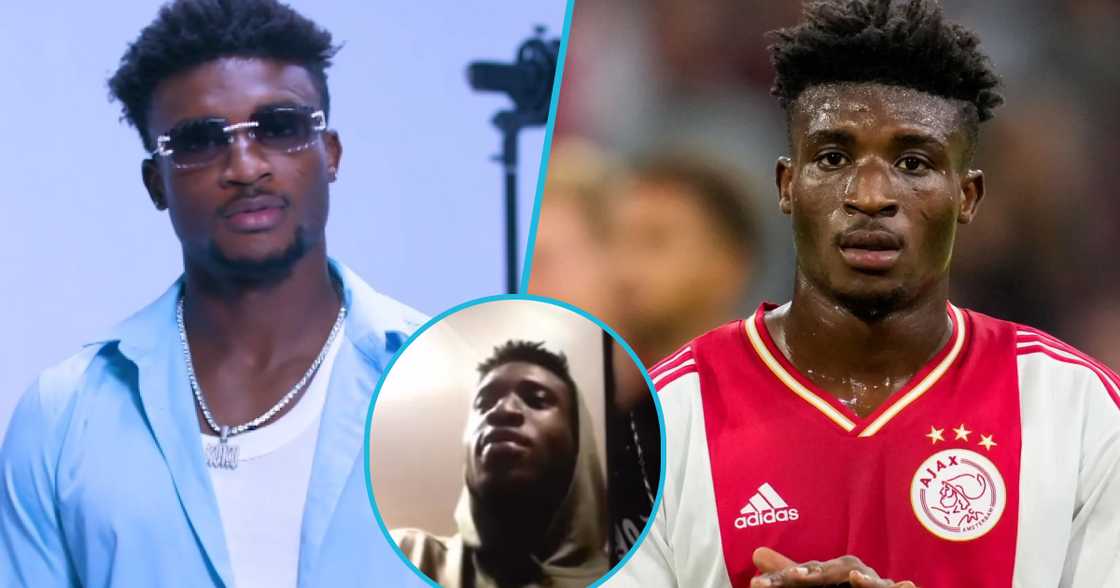 Photos of Mohammed Kudus. Photos of Mohammed Kudus.