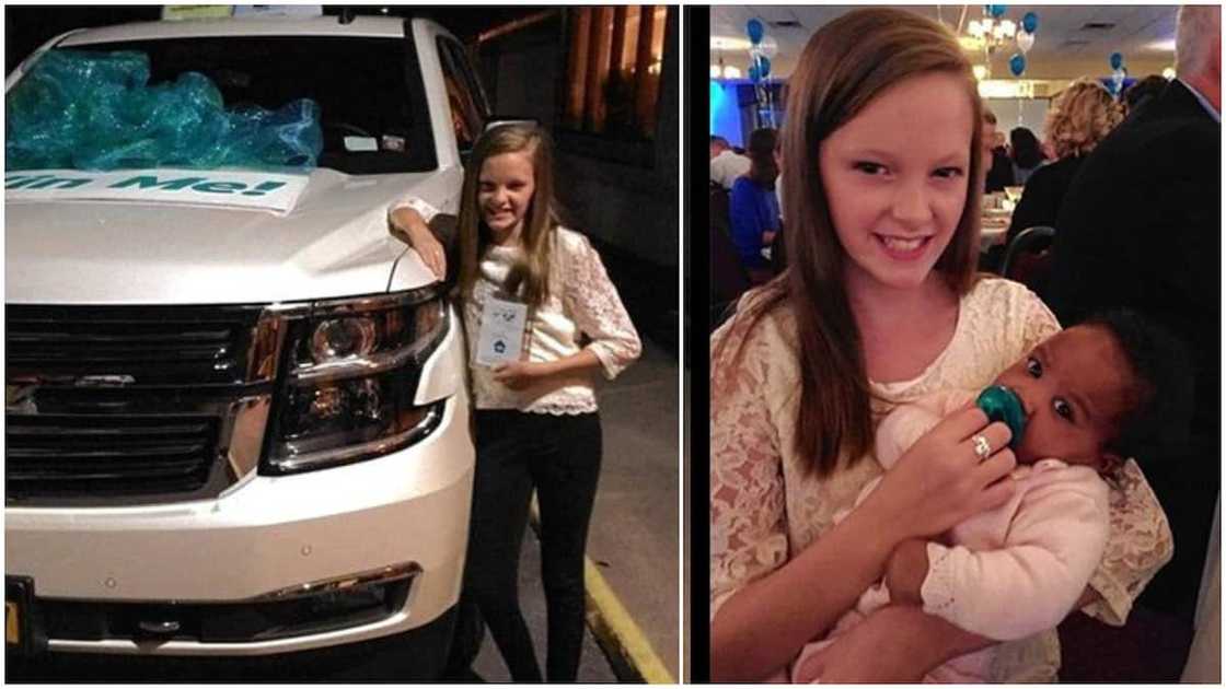 The kid has always wanted to helped the charity. The kid has always wanted to helped the charity.