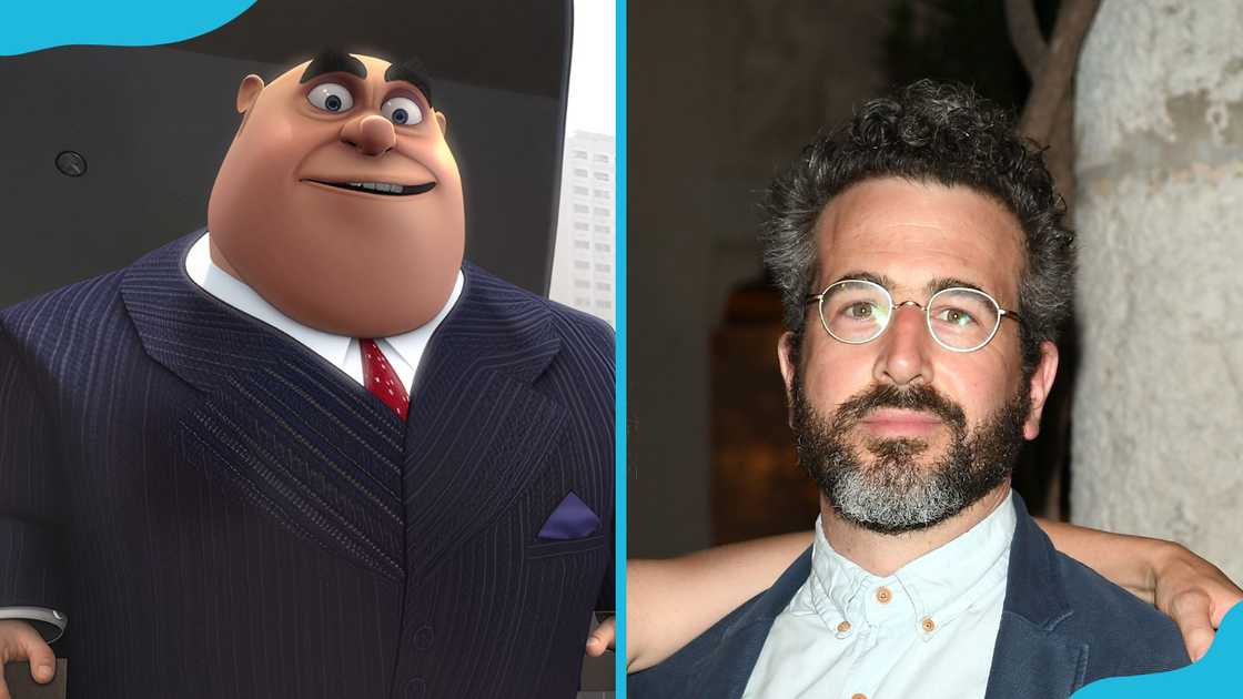 The Incentco CEO (L) and his voice actor, Ehtan Sandler (R).