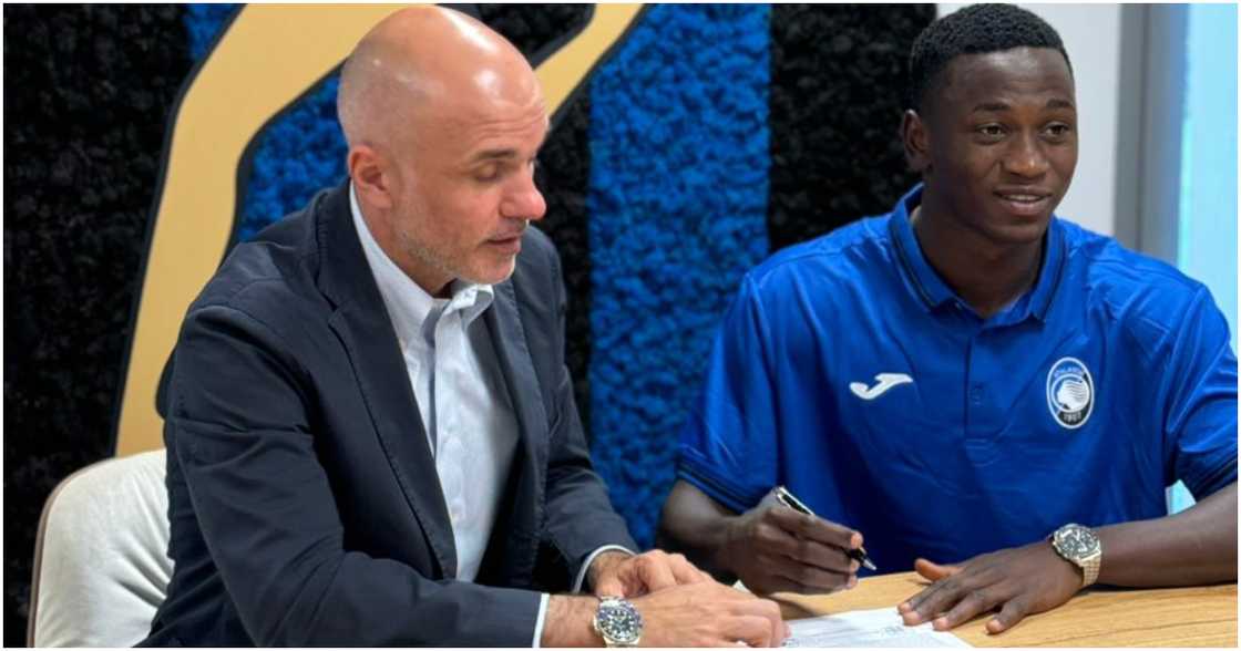 Ibrahim Sulemana signs for Atalanta. Ibrahim Sulemana signs for Atalanta.