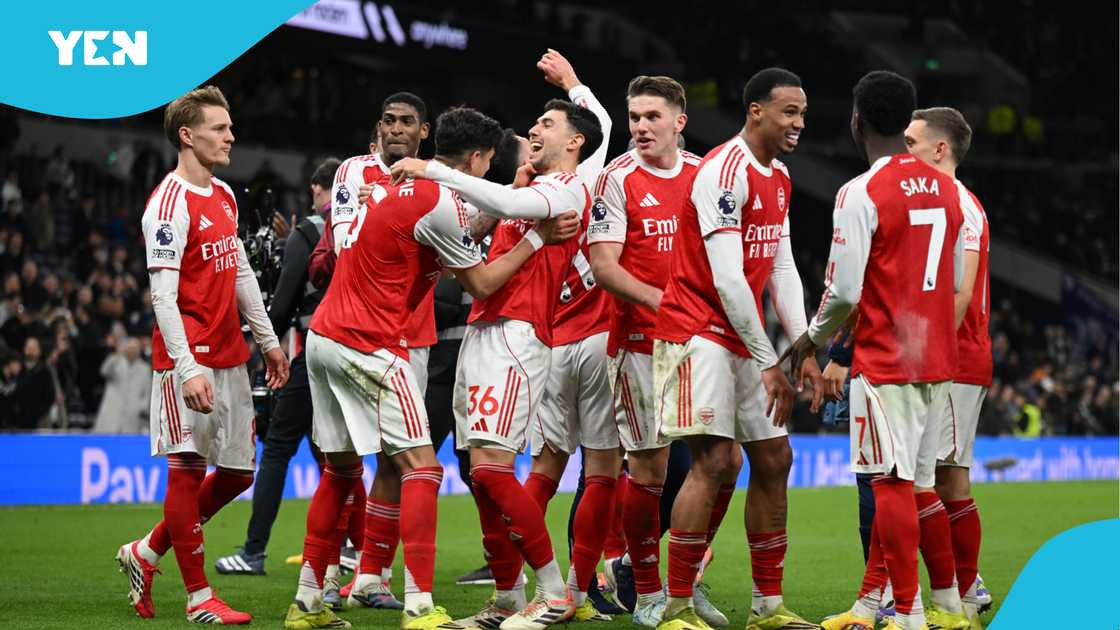 North London Derby, Tottenham vs Arsenal, six-minute delay, Premier League, Arsenal defeat Tottenham, Viktor Gyokeres, Eberechi Eze. North London Derby, Tottenham vs Arsenal, six-minute delay, Premier League, Arsenal defeat Tottenham, Viktor Gyokeres, Eberechi Eze.