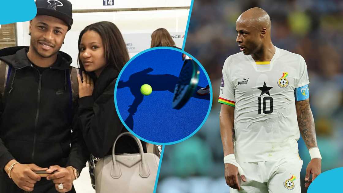 Andre Ayew, Black Stars, Ghana captain, Imani Ayew, padel tennis, Le Havre