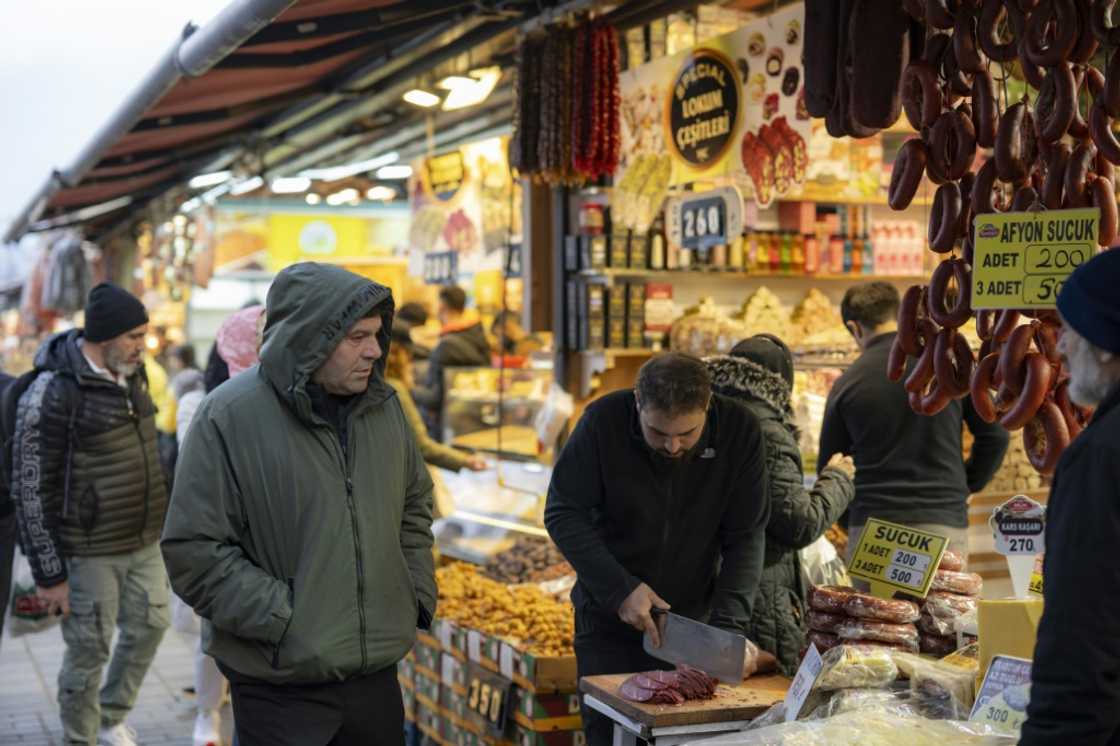 Food is one of the items weighing heaviest on Turks' pockets