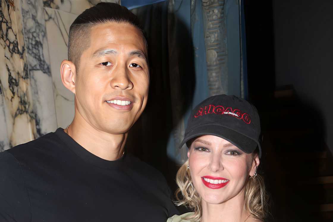 Daniel Wai (L) and Ariana Madix (R) pose backstage Daniel Wai (L) and Ariana Madix (R) pose backstage