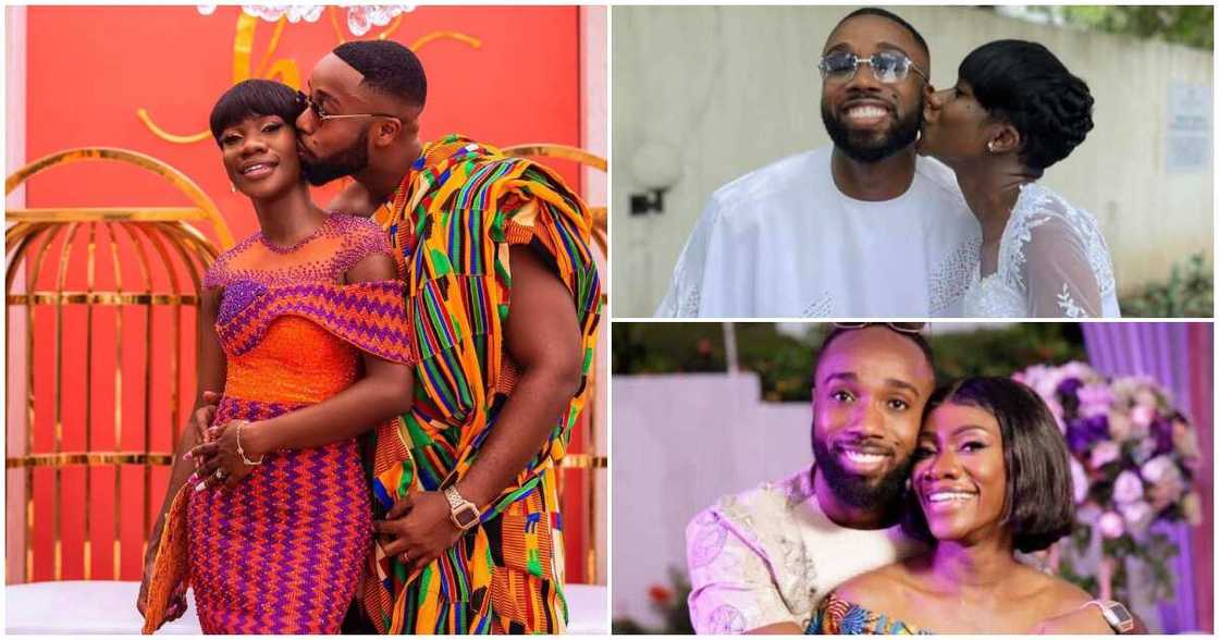 Ghanaian Actor Harold Amenyah And His Beautiful Wife Irene Look Stunning Together In White Outfits