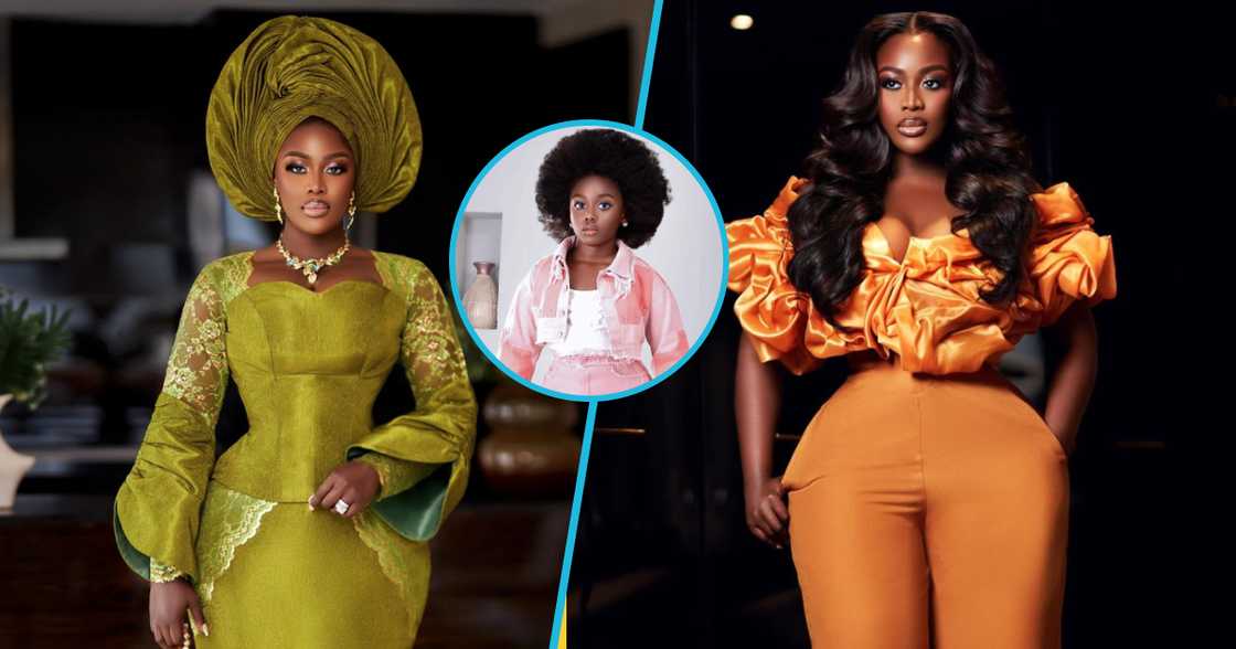 Nana Akua Addo's daughter slays elegantly for her birthday photoshoot.