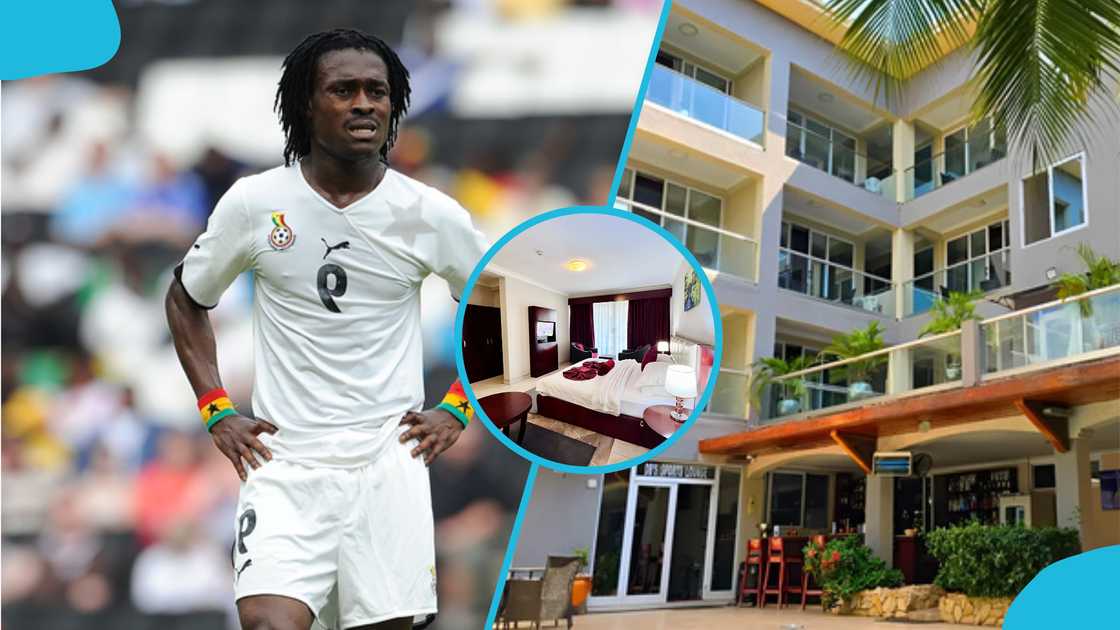 Derek Boateng: Inside Ex-Black Stars Midfielder's Multi-Million 5-Star Hotel in Accra